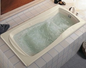 KOHLER K-1257-0 Mariposa 6-Foot Whirlpool bathtubs - massage tubs 2
